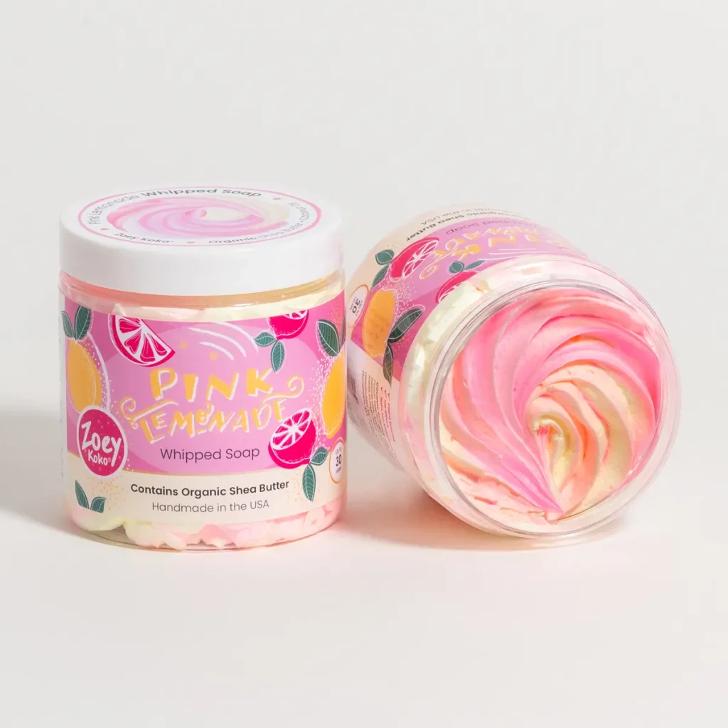 Pink Lemonade Whipped Soap